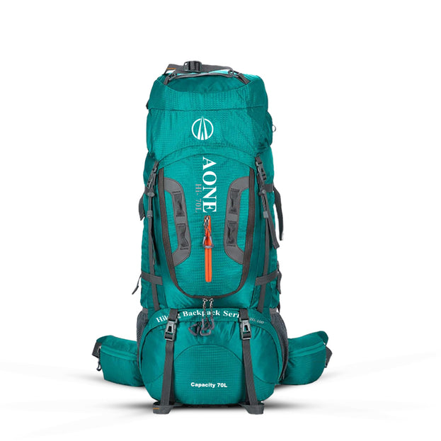 AONE 70L Hiking Backpack – Durable, & Perfect for Outdoor Adventures