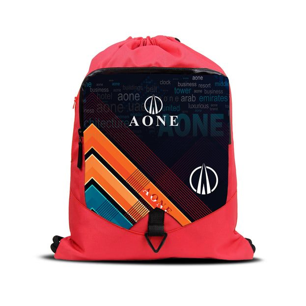 Soft Drawstring Bag - Red